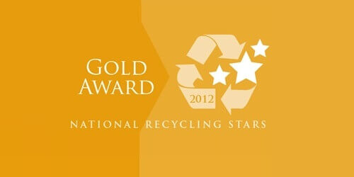 National recycling award gold-award-recycling 2017